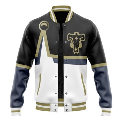 Black Clover Black Bulls Varsity Jacket