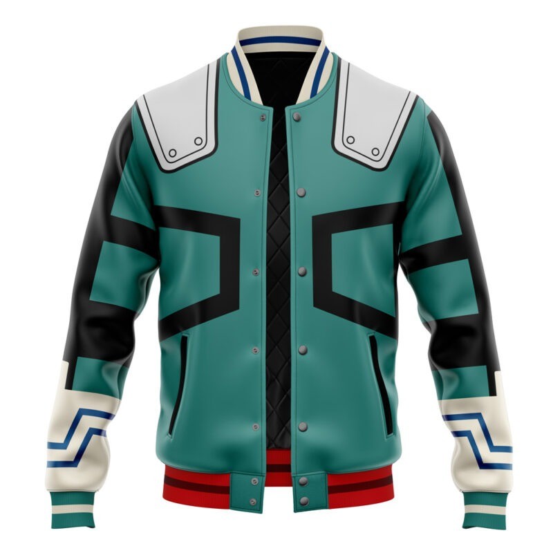 My Hero Academia Deku Varsity Jacket