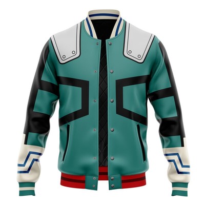 My Hero Academia Deku Varsity Jacket
