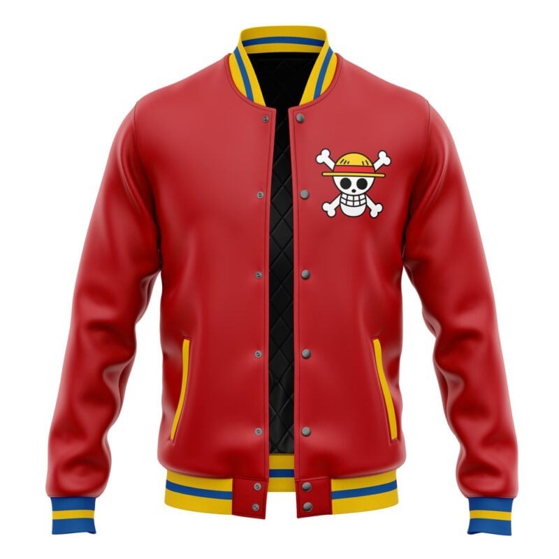 One Piece Monkey D. Luffy Varsity Jacket