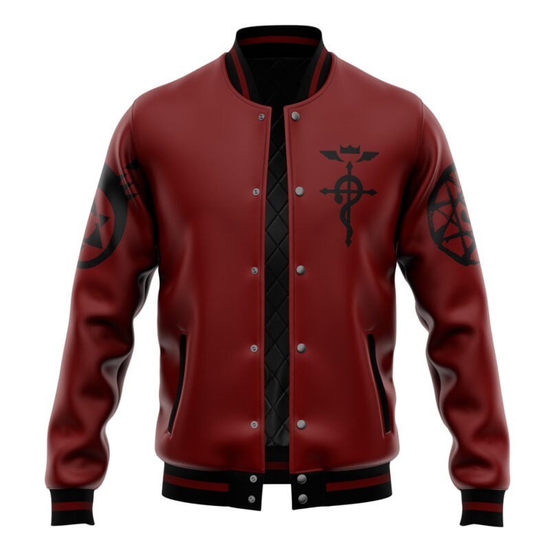 Fullmetal Alchemist Edward Varsity Jacket