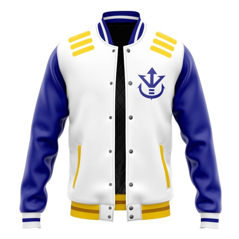 Dragon Ball Z Vegeta V2 Varsity Jacket