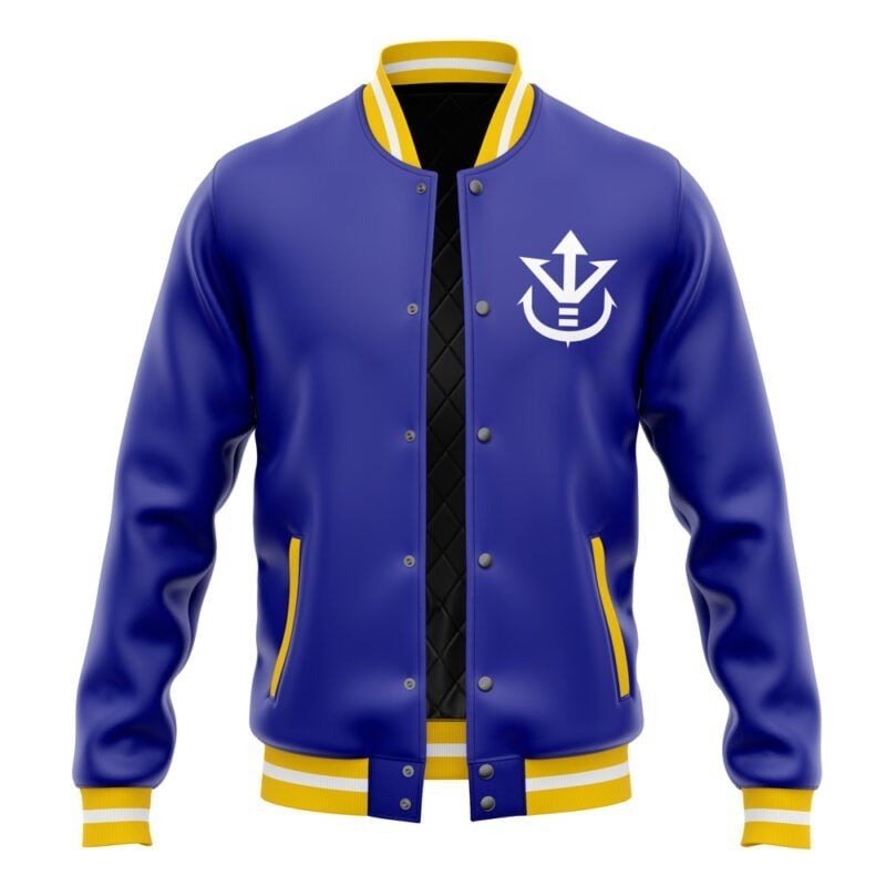 Dragon Ball Z Vegeta V1 Varsity Jacket