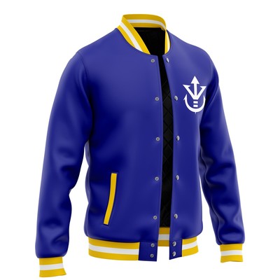 Dragon Ball Z Vegeta V1 Varsity Jacket