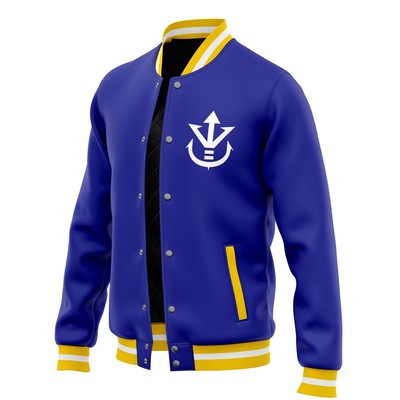 Dragon Ball Z Vegeta V1 Varsity Jacket