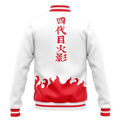 Naruto Shippuden 4th Hokage Varsity Jacket