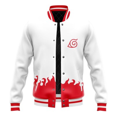 Naruto Shippuden 4th Hokage Varsity Jacket