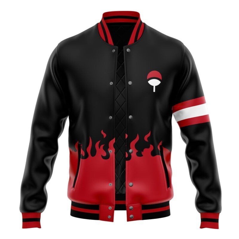 Naruto - Uchiha Symbol Varsity Jacket
