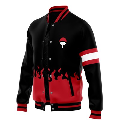 Naruto - Uchiha Symbol Varsity Jacket