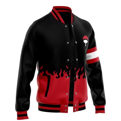 Naruto - Uchiha Symbol Varsity Jacket