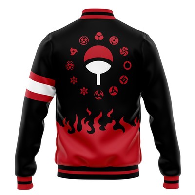 Naruto - Uchiha Symbol Varsity Jacket