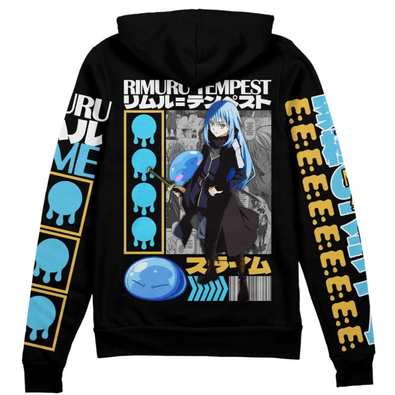 That Time I Got Reincarnated As A Slime Rimuru Tempest V2 Streetwear Zip Hoodie