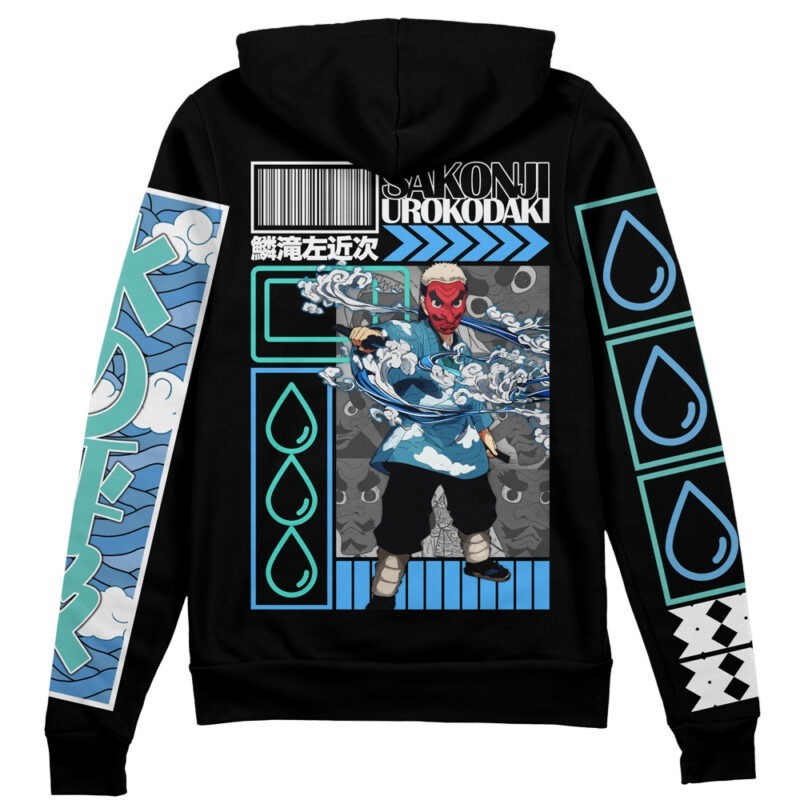 Demon Slayer Sakonji Urokodaki Streetwear Zip Hoodie