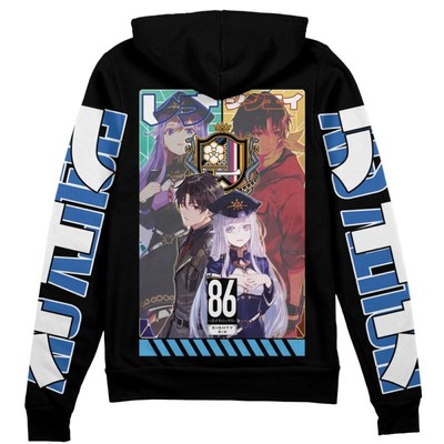 86 Eighty Six Streetwear Zip Hoodie