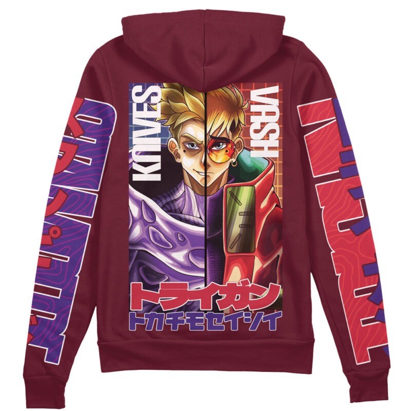 Trigun Stampede Streetwear Zip Hoodie