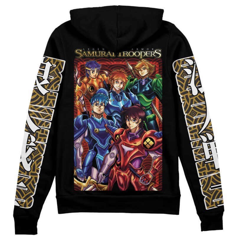 Ronin Warriors Streetwear Zip Hoodie