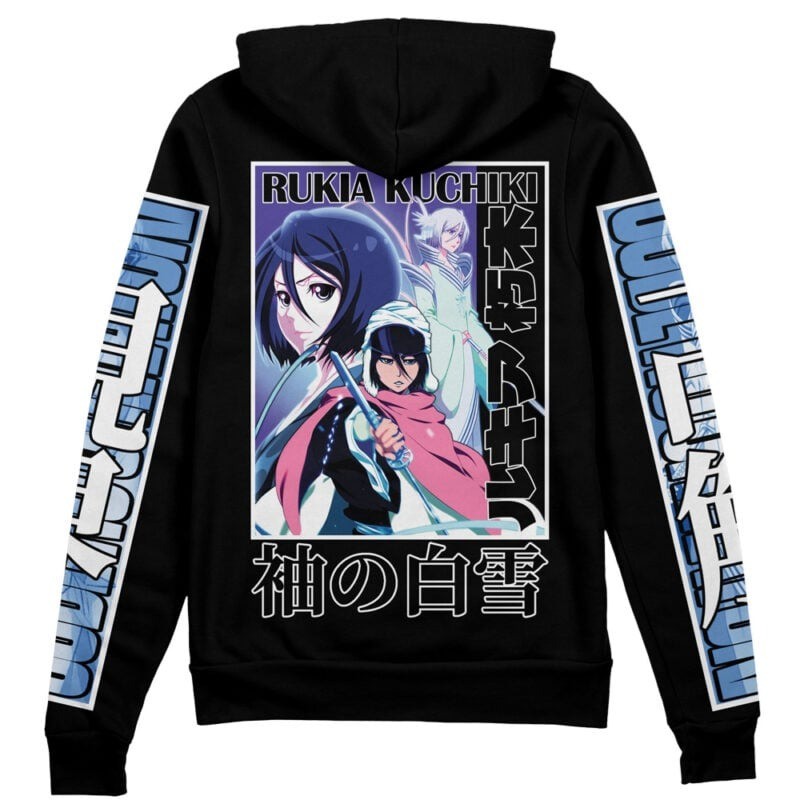 Bleach Thousand-Year Blood War Rukia Kuchiki Streetwear Zip Hoodie