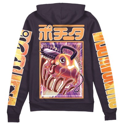 Chainsaw Man Pochita Streetwear Zip Hoodie