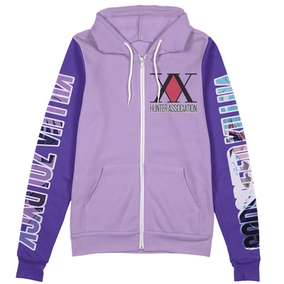 Hunter X Hunter Killua Zoldyck Streetwear Zip Hoodie