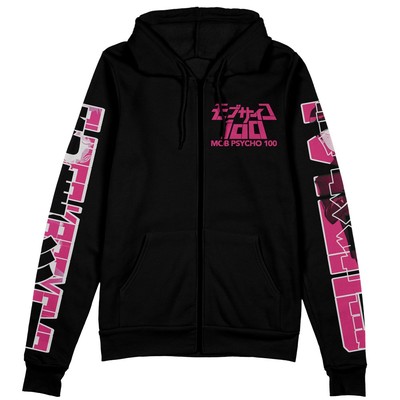 Mob Psycho 100 Shigeo Kageyama Streetwear Zip Hoodie