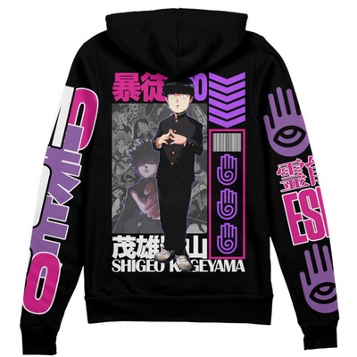 Mob Psycho 100 Shigeo Kageyama V2 Streetwear Zip Hoodie