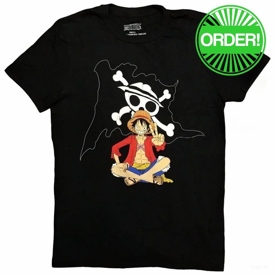 One Piece - Luffy Peace Sign T-Shirt