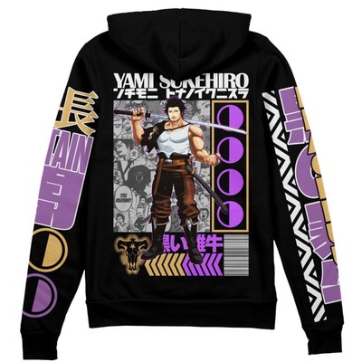 Black Clover Yami Sukehiro V2 Streetwear Zip Hoodie