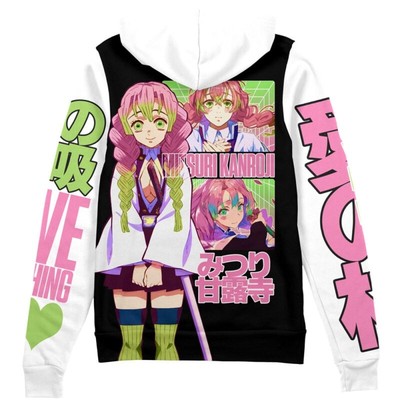 Demon Slayer Mitsuri Kanroji V2 Streetwear Zip Hoodie