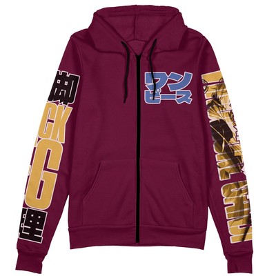 One Piece Vinsmoke Sanji V2 Streetwear Zip Hoodie