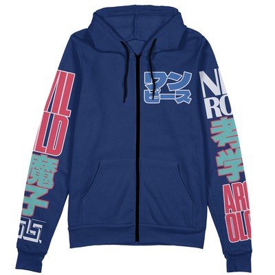 One Piece Nico Robin V2 Streetwear Zip Hoodie