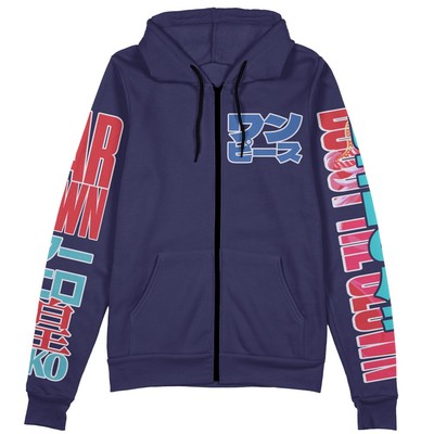 One Piece Buggy Streetwear Zip Hoodie