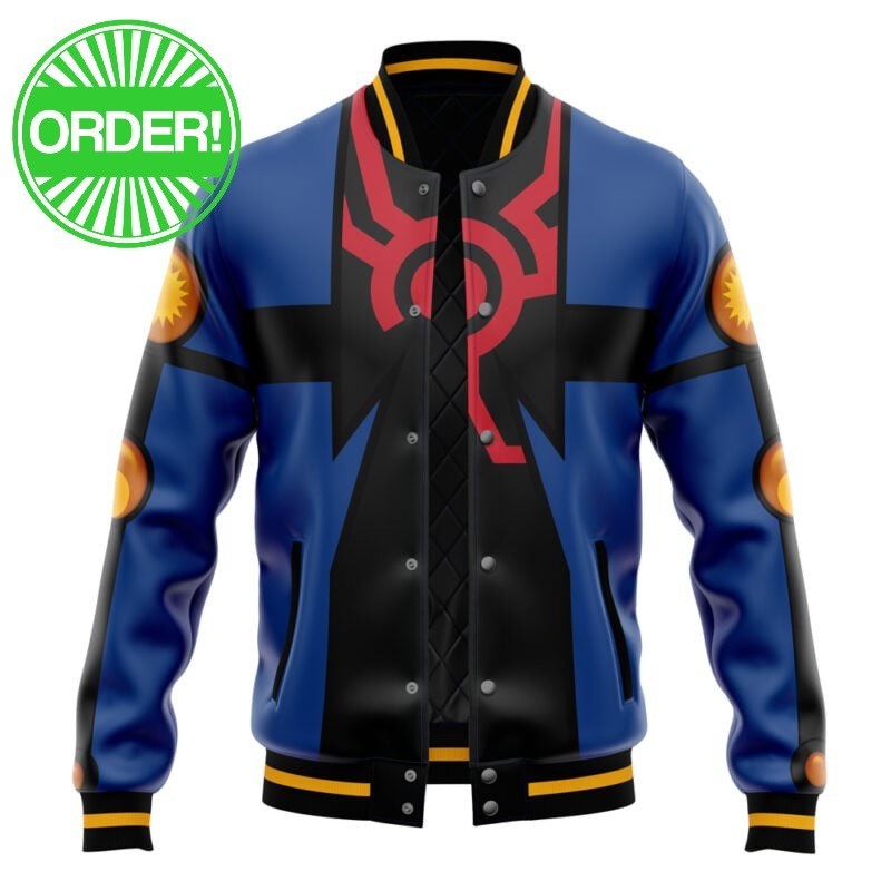 Yu-Gi-Oh! 5D's Yusei Fudo Varsity Jacket