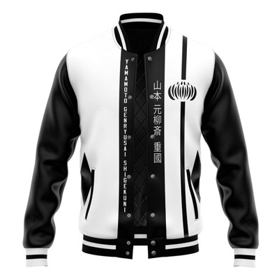 Bleach Yamamoto Genryusai Shigekuni Varsity Jacket