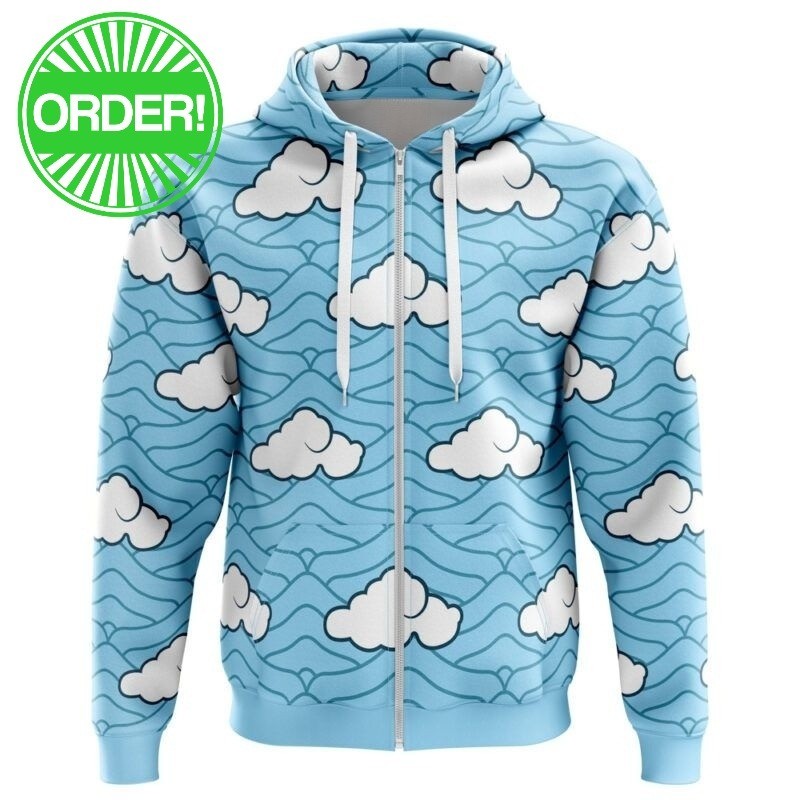 Demon Slayer Sakonji Urokodaki Zip Hoodie