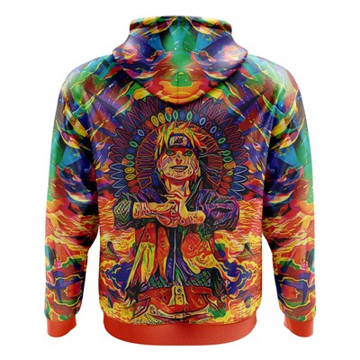 Naruto Shippuden Trippy Naruto Zip Hoodie