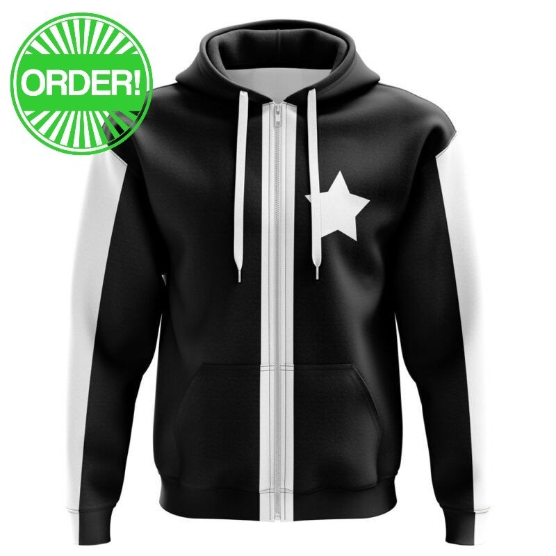Black Rock Shooter Zip Hoodie
