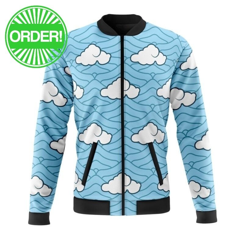Demon Slayer Sakonji Urokodaki Casual Bomber Jacket