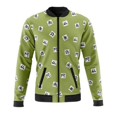 Demon Slayer Gyomei Himejema Casual Bomber Jacket