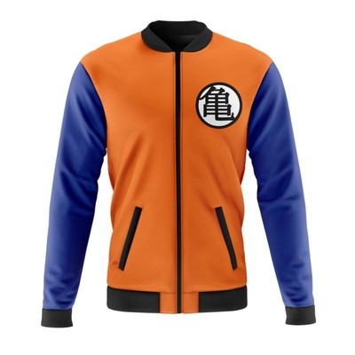 Dragon Ball Z Goku Kame Kai Casual Bomber Jacket