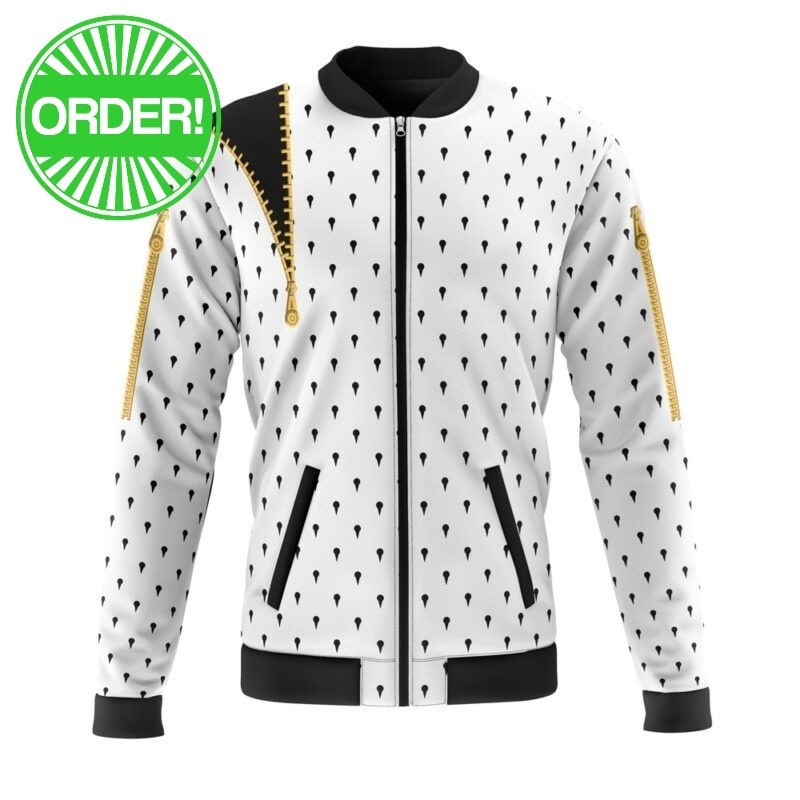 Jojo’s Bizarre Adventure Bruno Bucciarati Casual Bomber Jacket