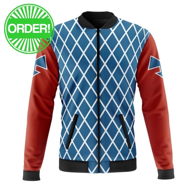 Jojo’s Bizarre Adventure Guido Mista Casual Bomber Jacket