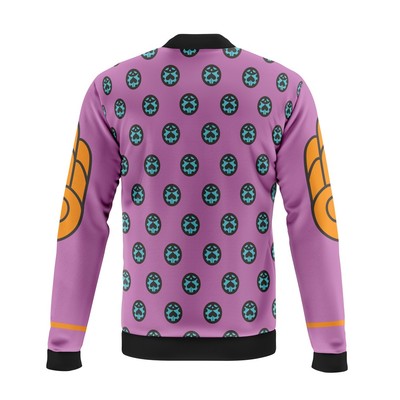 Jojo’s Bizarre Adventure Giorno Giovanna Anime Casual Bomber Jacket