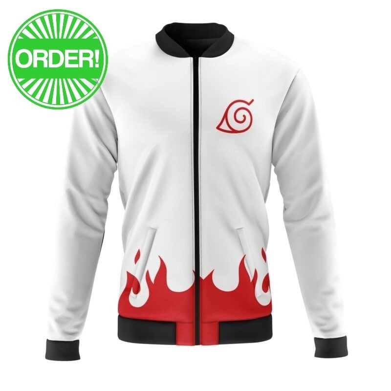 Naruto Shippuden 4th Hokage Casual Bomber Jacket