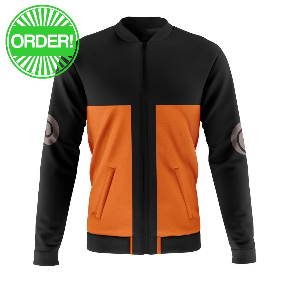 Naruto Shippuden Naruto Uzumaki Casual Bomber Jacket