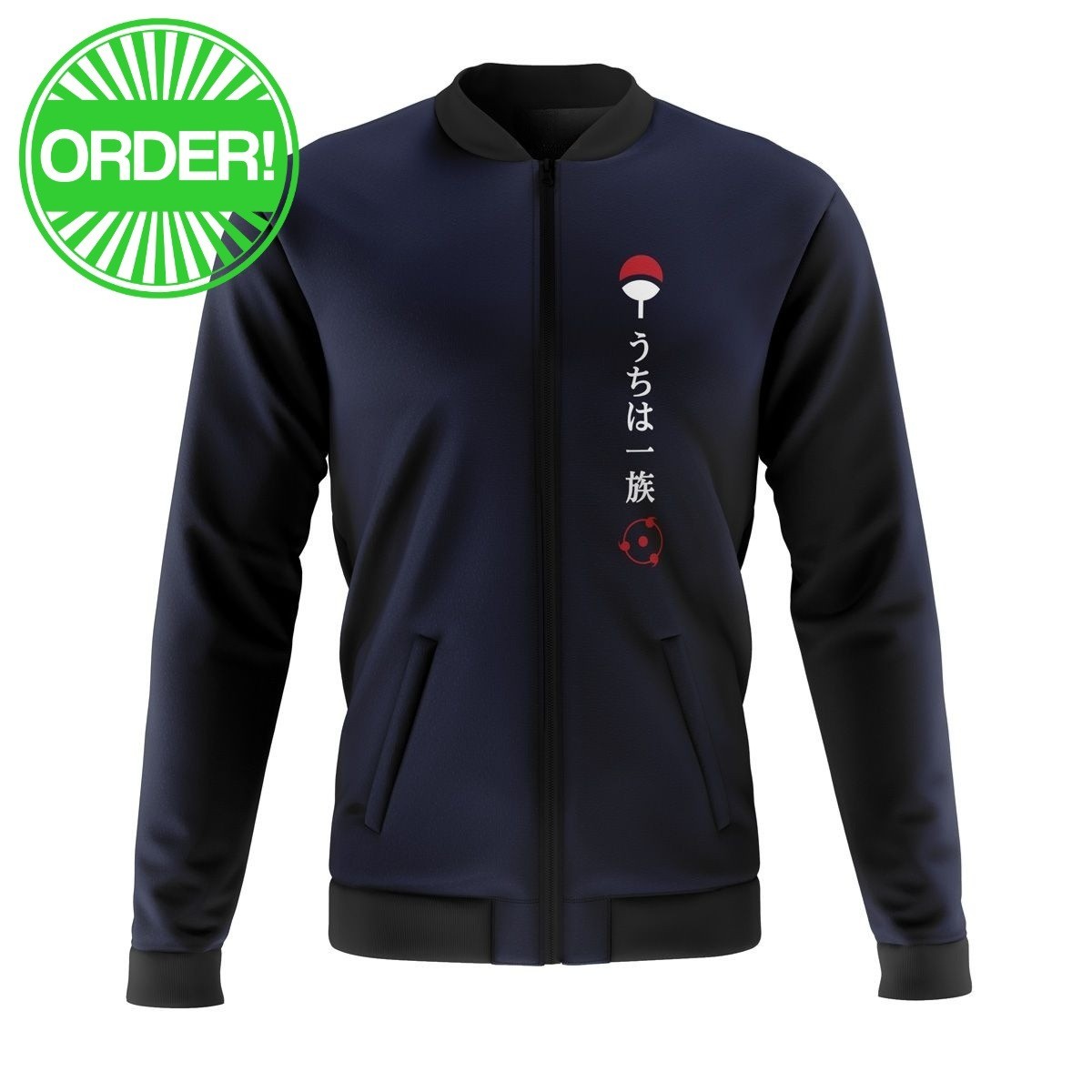 Naruto - Uchiha Clan Casual Bomber Jacket