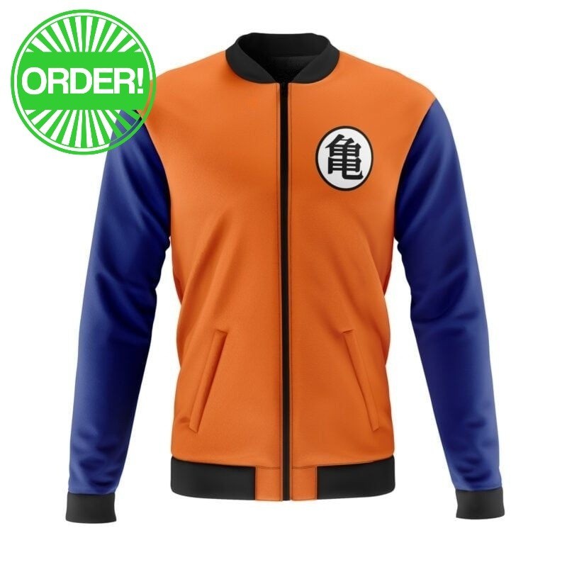 Dragon Ball Z Goku Casual Bomber Jacket