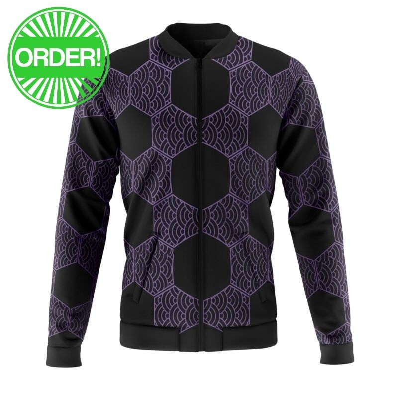 Demon Slayer Kokushibo Casual Bomber Jacket