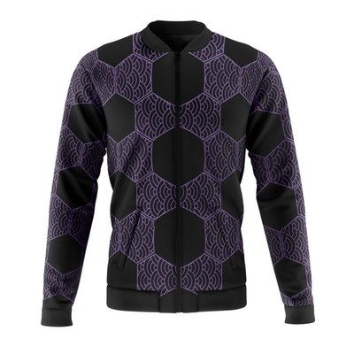 Demon Slayer Kokushibo Casual Bomber Jacket
