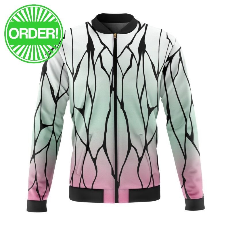 Demon Slayer Shinobu Kocho Casual Bomber Jacket
