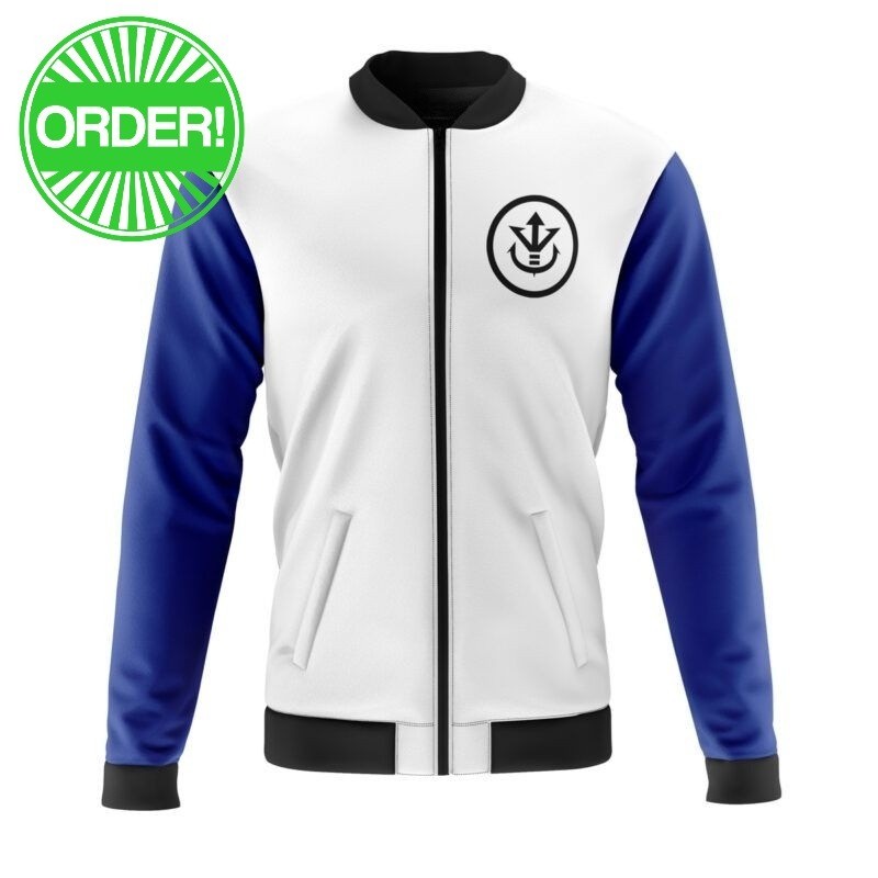 Dragon Ball Z Vegeta Casual Bomber Jacket